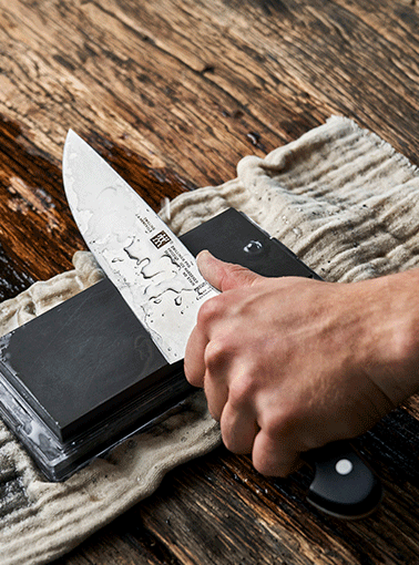 Messer richtig schärfen